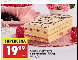 Biedronka Ciasto chałwowe z porzeczką oferta