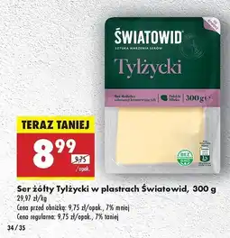 Biedronka Ser tylżycki Światowid oferta