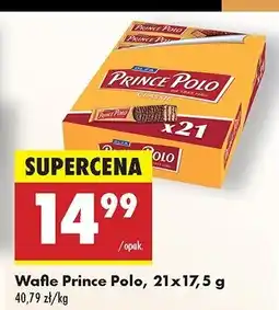 Biedronka Wafelek Prince polo oferta