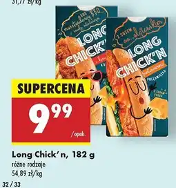 Biedronka Long chick'n z sosem musztardowym bbq o smaku miodowym oferta