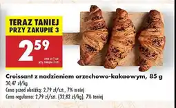 Biedronka Croissant orzechowo kakaowy oferta
