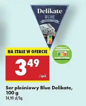 Biedronka Ser pleśniowy blue Delikate oferta