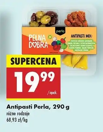 Biedronka Antipasti mix Perla antipasti oferta