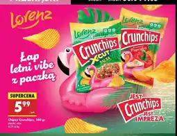 Biedronka Chipsy kremowa papryka Crunchips oferta