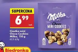 Biedronka Ciastka mini Milka oferta