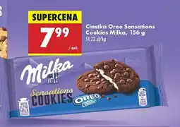 Biedronka Ciastka oreo creme Milka cookies sensations oferta