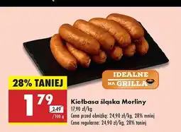 Biedronka Kiełbasa śląska Morliny oferta