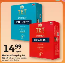 Auchan Herbata breakfast TETLEY EVERYDAY oferta