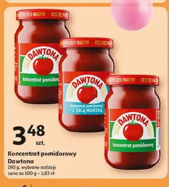 Auchan Koncentrat pomidorowy z solą morską Dawtona oferta