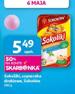 Auchan Szyneczka drobiowa Sokołów sokoliki oferta