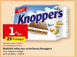 Auchan Wafelek Knoppers oferta
