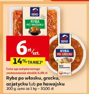 Auchan Ryba po włosku Seko oferta