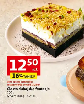 Auchan Ciasto dubajska fantazja oferta