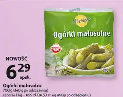 Auchan Ogórki małosolne Stefanek oferta