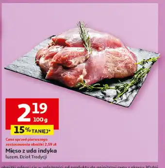 Auchan Mięso z uda indyka oferta