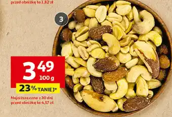 Auchan Mieszanka orzechowa oferta