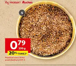 Auchan Siemię lniane oferta