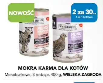 AquaelZOO Mokra karma dla kota Wiejska Zagroda oferta