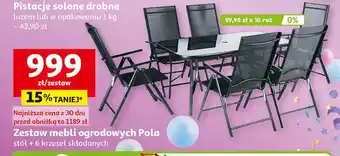 Auchan Zestaw mebli ogrodowych Pola oferta