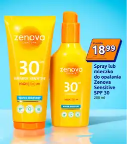 Action Mleczko do opalania Zenova oferta