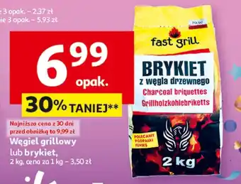 Auchan Węgiel do grilla To ta! oferta