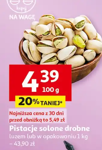 Auchan Pistacje O oferta