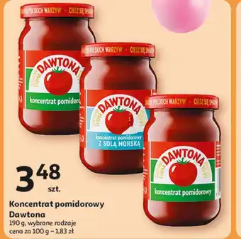 Auchan Koncentrat pomidorowy Dawtona oferta