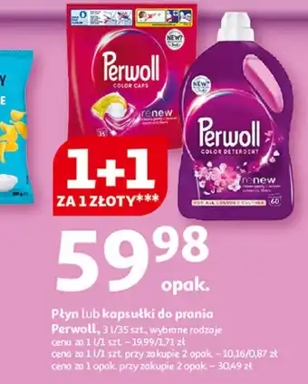 Auchan Kapsułki do prania Perwoll oferta