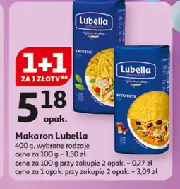 Auchan Makaron Lubella oferta