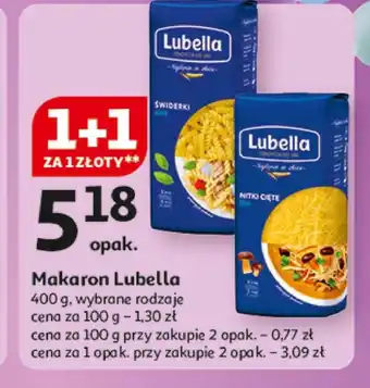 Auchan Makaron Lubella oferta