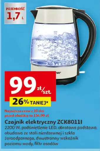 Auchan Czajnik elektryczny Zelmer oferta