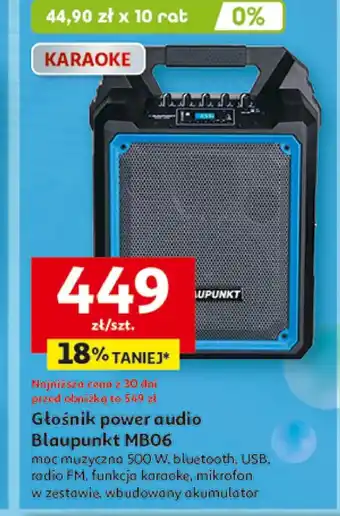 Auchan Power audio Blaupunkt oferta