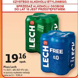 Auchan Piwo Lech Free oferta
