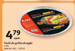 Auchan Tacki aluminiowe na grilla Aec oferta