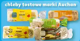 Auchan Chleb tostowy pełnoziarnisty Auchan Różnorodne (Logo Czerwone) oferta