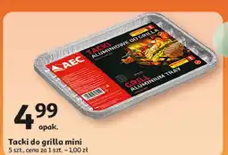 Auchan Tacki aluminiowe na grilla małe Aec oferta