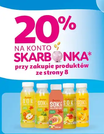 Auchan Sok pomarańczowy Auchan oferta