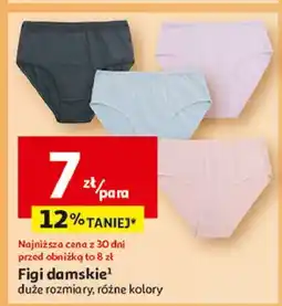Auchan Figi damskie duże rozmiary oferta