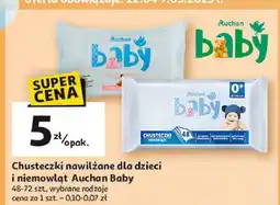 Auchan Pieluszki confort+ maxi Auchan Baby oferta