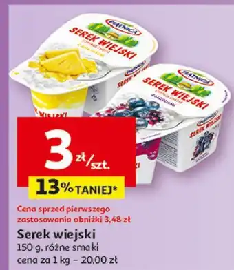 Auchan Serek wiejski z jagodami Piątnica Wiejski oferta