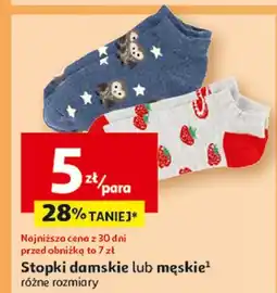 Auchan Stopki męskie oferta