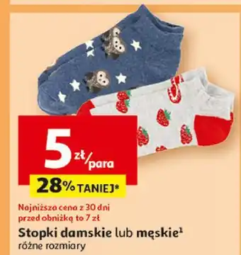 Auchan Stopki męskie oferta