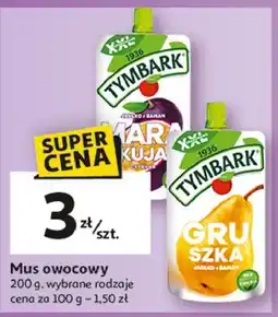 Auchan Mus jabłko-banan-marakuja-cytryna Tymbark oferta