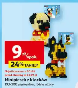 Auchan Minipieseczki z klocków oferta
