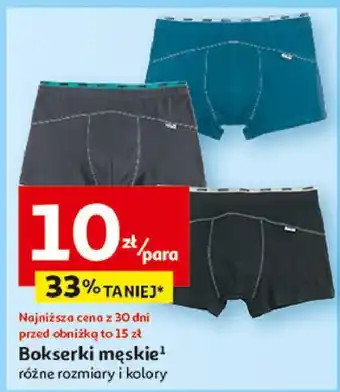 Auchan Bokserki męskie oferta
