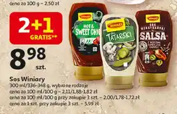 Auchan Sos meksykański salsa z wędzoną papryczką chipotle Winiary oferta