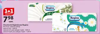 Auchan Chusteczki higieniczne soft bamboo Regina oferta