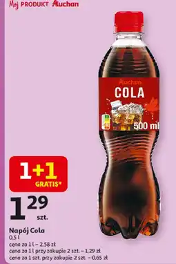 Auchan Napój cola Auchan Różnorodne (Logo Czerwone) oferta