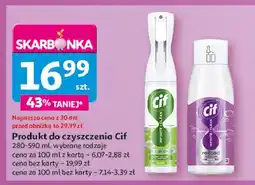 Auchan Zapas do czyszczenia clean Cif oferta