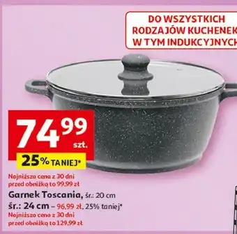Auchan Garnek toscania 24 cm oferta